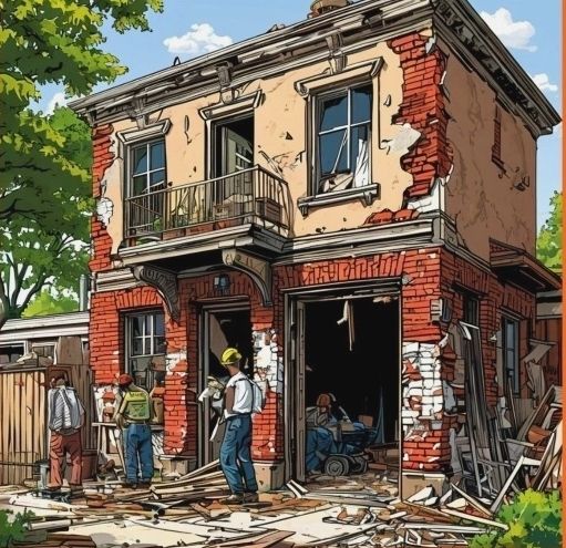 Демонтаж любых элементов и конструкций