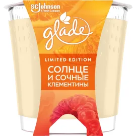 АНОНС: <a href="https://mixmart.info/bytovaya-himiya/sredstva-dlya-uborki/osvezhiteli-vozduha/31261/" target="_blank" title="Перейти на сайт владельца" rel="nofollow" style="font-weight:bold">Ароматизированная свеча Glade «Солнце и сочные клементины», 129 г.</a><br><span style="font-style:italic"></span>