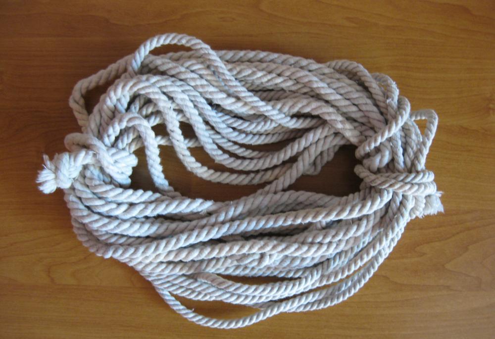 Канат льнопеньковый D 10мм, L 16м