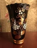 ваза для цветов Bohemia (Чехословакия новая)