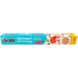 АНОНС: <a href="https://mixmart.info/hozyaystvennye-tovary/tovary-dlya-kuhni/dlya-vypechki/46592/" target="_blank" title="Перейти на сайт владельца" rel="nofollow" style="font-weight:bold">Бумага для выпечки Chistofor (300 мм x 5 м)</a><br><span style="font-style:italic"></span>