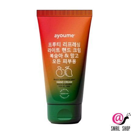 <a href="https://snail-shop.ru/product/ayoume-krem-dlja-ruk-s-persikom-i-mango-fruity-refreshing-light-hand-cream/" target="_blank" title="Перейти на сайт владельца" rel="nofollow" style="font-weight:bold">AYOUME Крем для рук с ПЕРСИКОМ и МАНГО Fruity Refreshing Light Hand Cream</a><br><span style="font-style:italic">Интернет-магазин корейской косметики и аксессуаров</span>