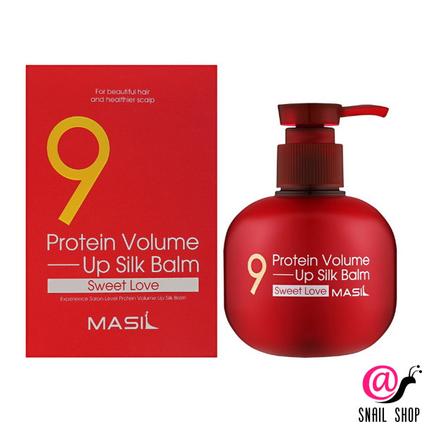 <a href="https://snail-shop.ru/product/masil-balzam-nesmyvaemyj-dlja-volos-s-proteinami-9-protein-volume-up-silk-balm-sweet-love/" target="_blank" title="Перейти на сайт владельца" rel="nofollow" style="font-weight:bold">MASIL Бальзам несмываемый для волос с протеинами 9 Protein Volume Up Silk Balm (sweet Love)</a><br><span style="font-style:italic">Интернет-магазин корейской косметики и аксессуаров</span>