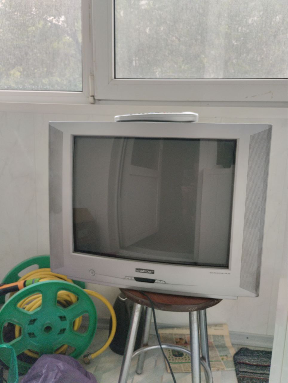 Телевизор Clatronic NR CTV 519 ST/VT, для кухни, дачи, гаража. Диагональ 20 Дюймов