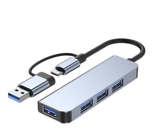 Концентратор HUB Type-C USB 3.0 MIVO MH-4011 4-port