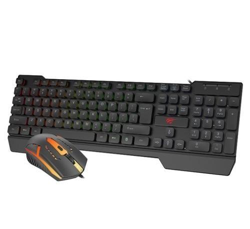 Игровая клавиатура и мышь Havit HV-KB511CM с подсветкой
