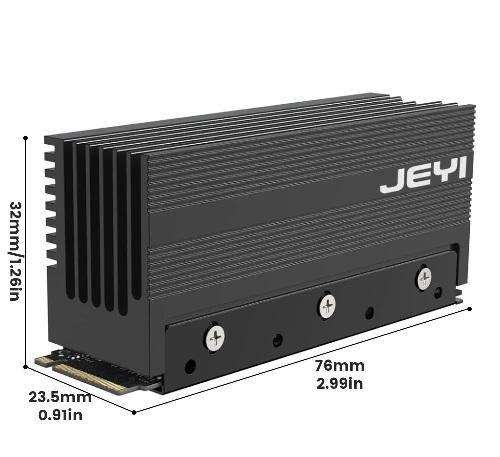 Радиатор для SSD M. 2 2280 JEYI IGLACIER