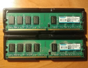 Оперативная память DDR2-800 KINGMAX 2GB (1GB+1GB)